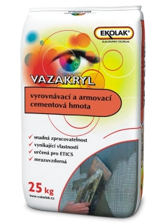 VAZAKRYL - fasádní stěrka 25kg